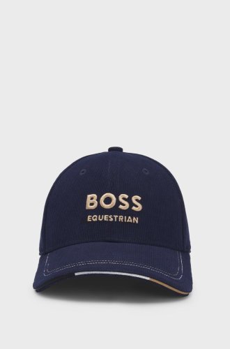 Kšiltovka Boss equestrian Classic cord Captain