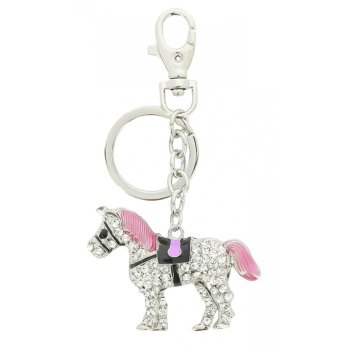 Přívěsek na klíče koník Rosa