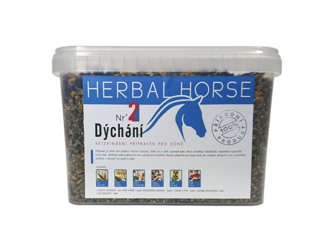 Herbal Horse dýchání Nr2 0,5kg