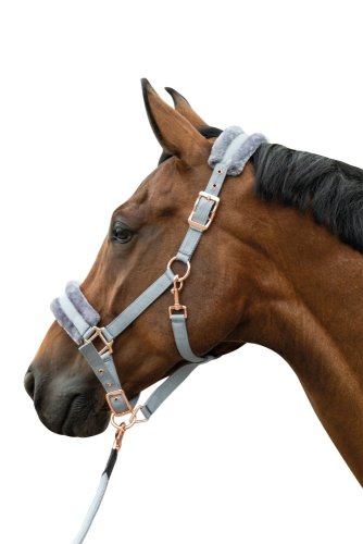 Ohlávka HKM Rosegold Glamour