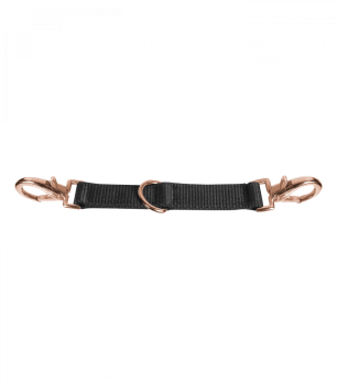 Lonžovací spojka Waldhausen černá/rosegold 25cm