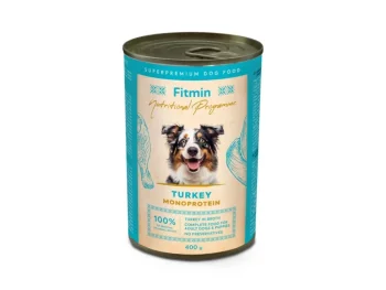 Fitmin NP Konzerva krůtí pro psy a štěňata 400 g