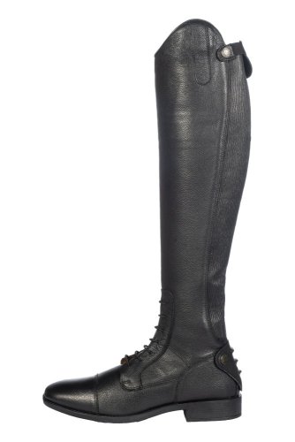 Vysoké jezdecké boty HKM Titanium Style krátké/šířka XS