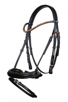 Uzdečka HKM Rosegold Glamour