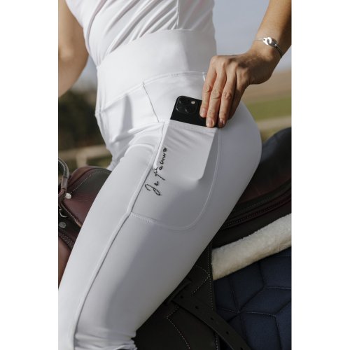 Legíny EquiTheme Flora full grip