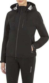 Bunda Equiline 100% waterproof Catec černá