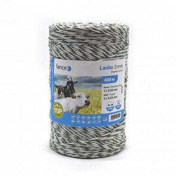 Lanko Fencee 3mm 400m, 3x0, 25