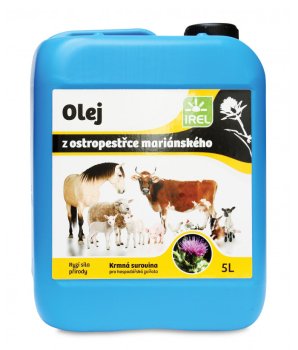Irel Olej z Ostropestřce mariánského 5L