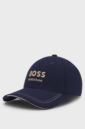 Kšiltovka Boss equestrian Classic cord Captain