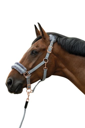 Ohlávka HKM Rosegold Glamour
