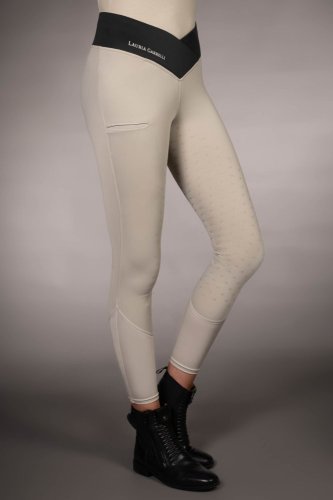 Legíny HKM Limone full grip