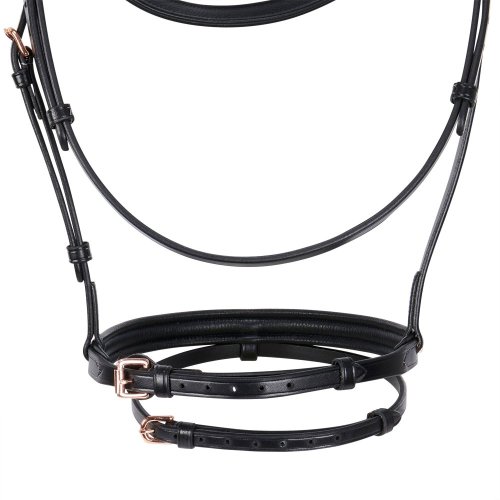 Uzdečka Equestro Clincher rose gold