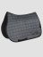 Dečka pod sedlo Equiline Black logo Velvet