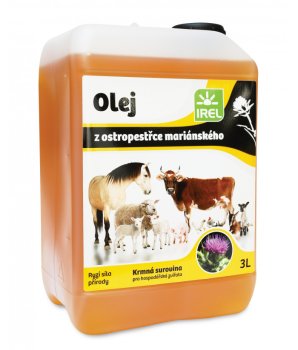 Irel Olej z Ostropestřce mariánského 3L
