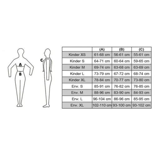 Bezpečnostní vesta HKM Easy Fit dětská