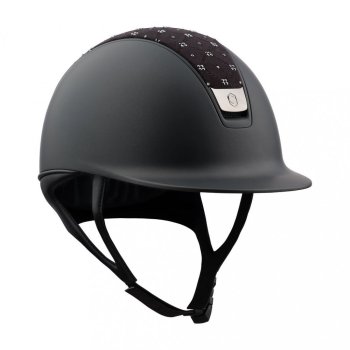 Přilba Samshield V2 shadowmatt black/royal flower