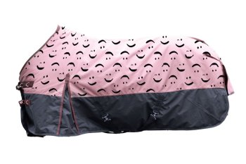 Deka výběhová HKM Smiley 600D fleece podšívka