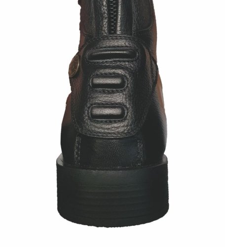Vysoké jezdecké boty HKM Latinium Style černé vysoké/šířka XL
