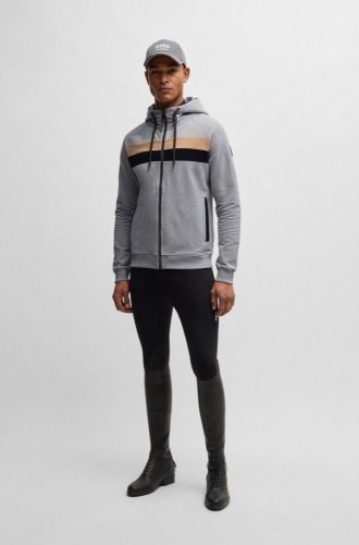 Mikina Boss Equestrian River zip