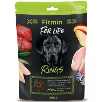 Fitmin For Life Rings pamlsek pro psy 400 g