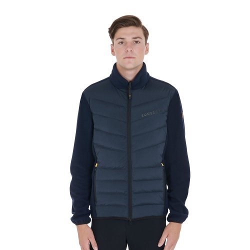 Bunda Equestro fleece+nylon pánská