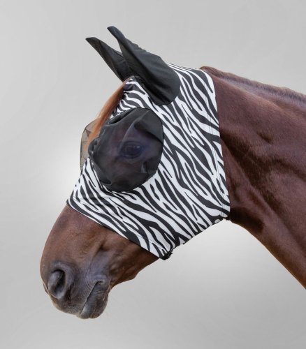 Maska proti mouchám Waldhausen Puck Zebra