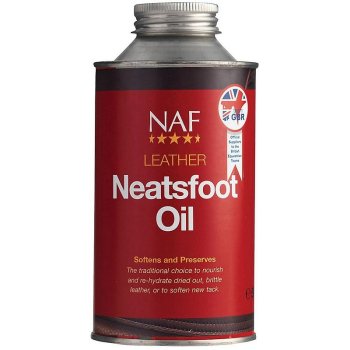 Naf olej na kůži Neatsfoot pro dlouhodobý lesk a pružnost 500ml