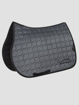 Dečka pod sedlo Equiline Black logo Velvet