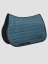 Dečka pod sedlo Equiline Black logo Velvet
