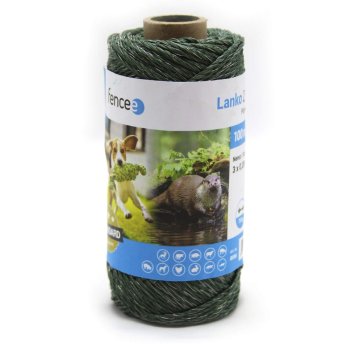 Lanko Fencee 2,5mm,nerez 3x0,20mm, 100m zelené