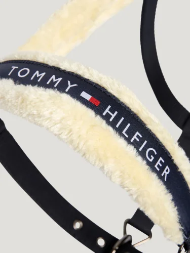 Ohlávka + vodítko Tommy Hilfiger Faux s beránkem