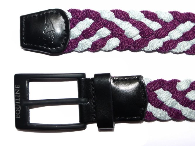 Pasek Equiline vypletany Spot