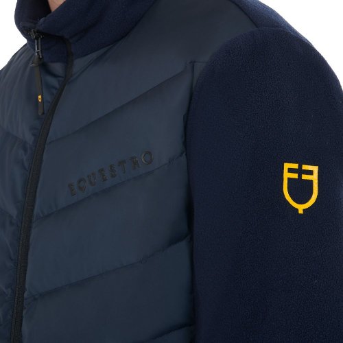 Bunda Equestro fleece+nylon pánská