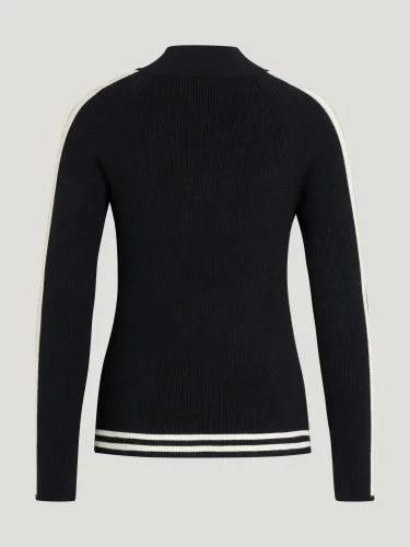 Svetr Tommy Hilfiger Carol 1/4 zip