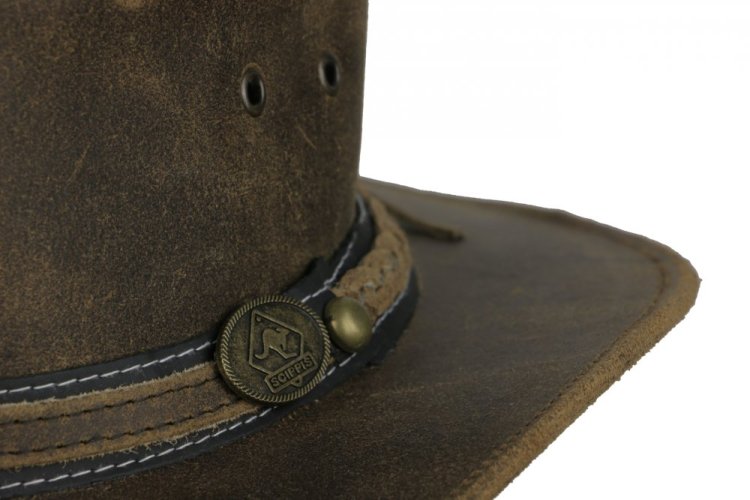 Klobouk kožený Scippis Irving