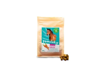 Konopné pamsky pro koně mrkev 500g