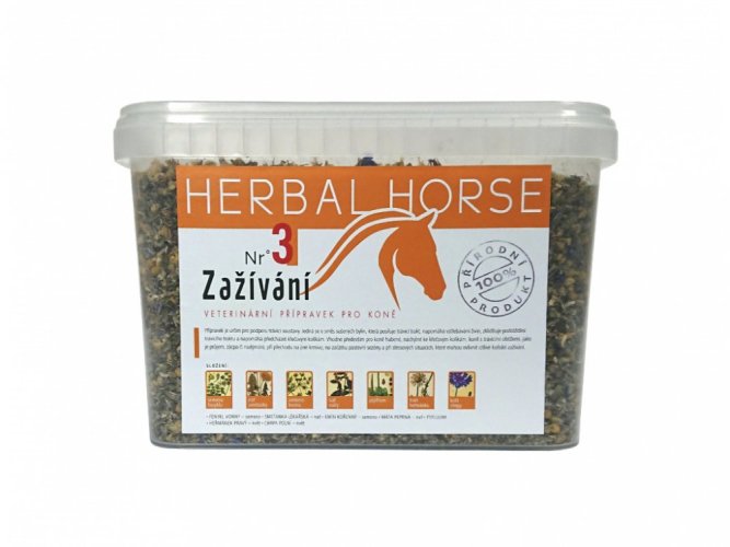 Herbal Horse zažívání Nr3 1kg